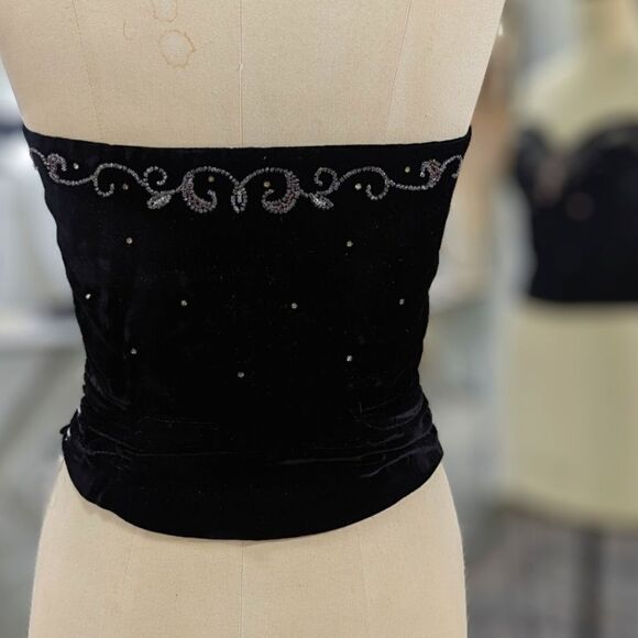 Vintage Nicholas Ungar Sweetheart Strapless Top - Picture 4 of 6